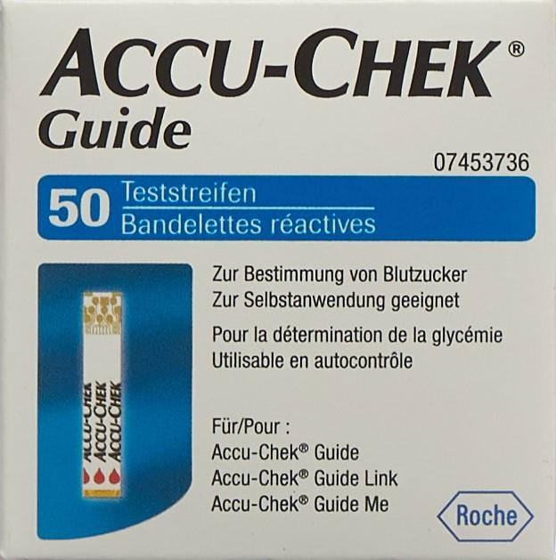 Image du produit Accu-Chek PI-APS) Guide Bandelettes de test (Bandelette réactive)