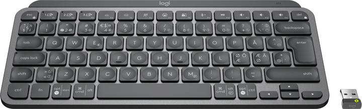 Actual product image Logitech Mx Keys Mini For Business Keyboard RF Wireless + Bluetooth QWERTY Nordic Graphite (Eng. Int., Wireless)