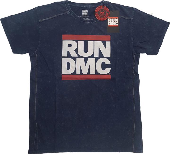 Run DMC Logo Snow Wash