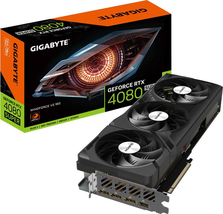Actual product image Gigabyte GeForce RTX 4080 SUPER WINDFORCE V2 (16 GB)