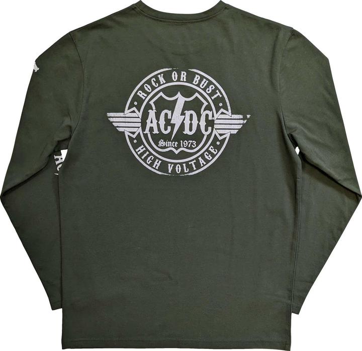AC/DC Rock Or Bust TShirt Langärmlig