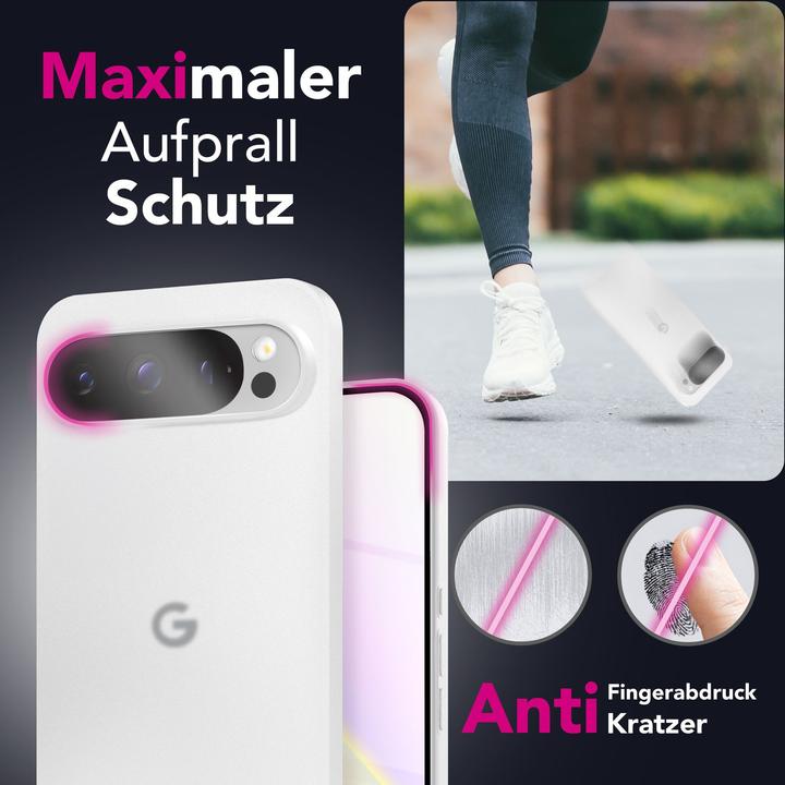 Immagine prodotto Nalia Phantom - 0,3mm Extrem Dünn, Federleicht, Mattiert, Minimalistisch - Ultra-Slim Handycase (Google Pixel 9 Pro XL)