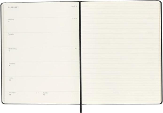Actual product image Moleskine Notebook (19 x 25 cm, English)