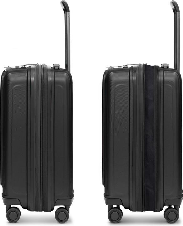 Immagine prodotto Redolz Essentials 14 Bundle Trolley da cabina con piega elastica e scomparto per laptop + beauty case 2 (59 l, M (50 - 90l))