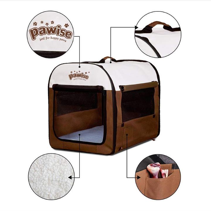 Image du produit Pawise Boîte pliante (Chien, Respirant, Pliable)