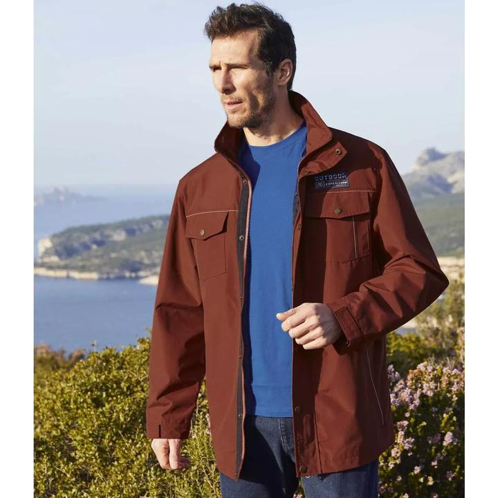 Produktbild Atlas For Men Windbreaker mit vielen Taschen (L)