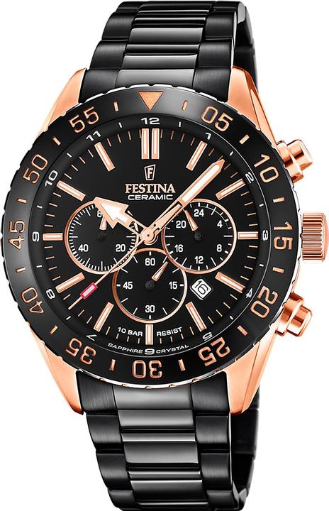 Festina Ceramic (Chronograph, 44 mm)