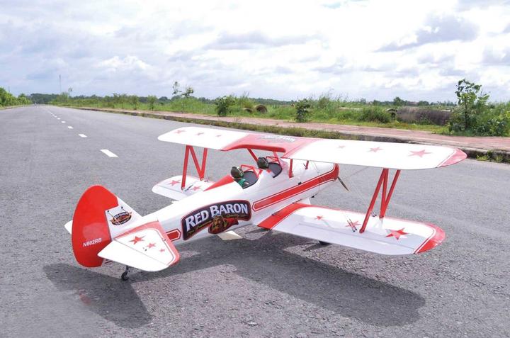 Image du produit Seagull Models Stearman Red Baron biplan (Hélicoptère à l'échelle)
