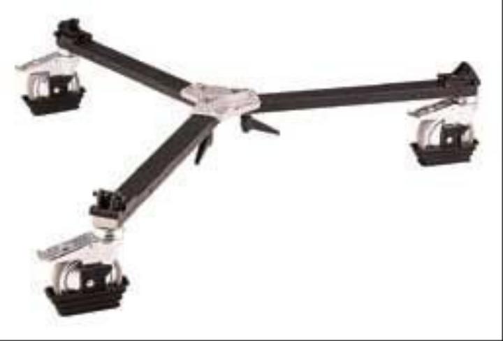 Actual product image Manfrotto 114MV for tripods with double spikes (Tripod trolley)