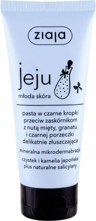 Ziaja Jeju Micro-Exfoliating Face Paste - Micro-Exfoliating Paste (Peeling, 75 ml)