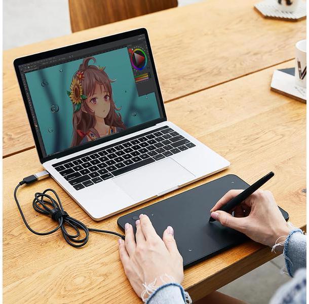 Actual product image XP-Pen Deco mini7 (5080 lpi)