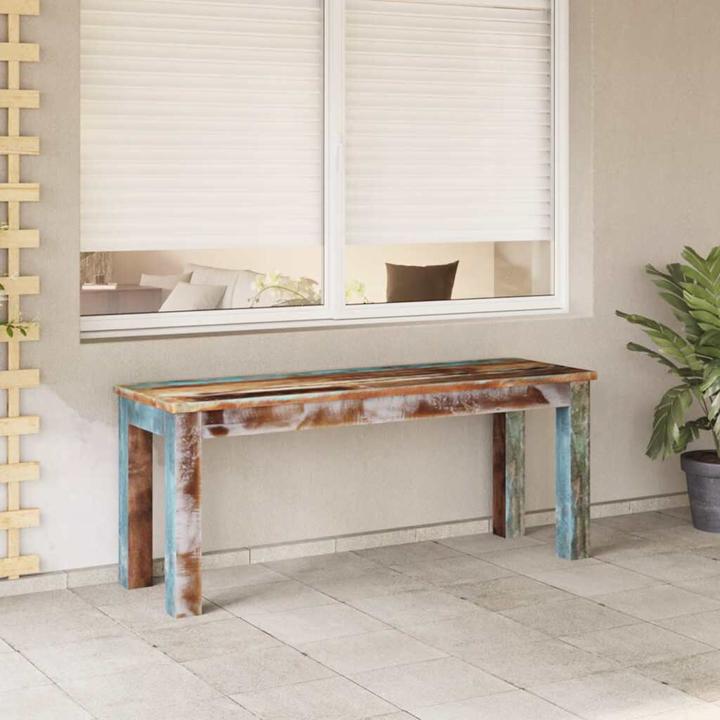 Image du produit VidaXL Bank Altholz 110x35x45 cm,Farbe: Mehrfarbig,Material (35 cm)