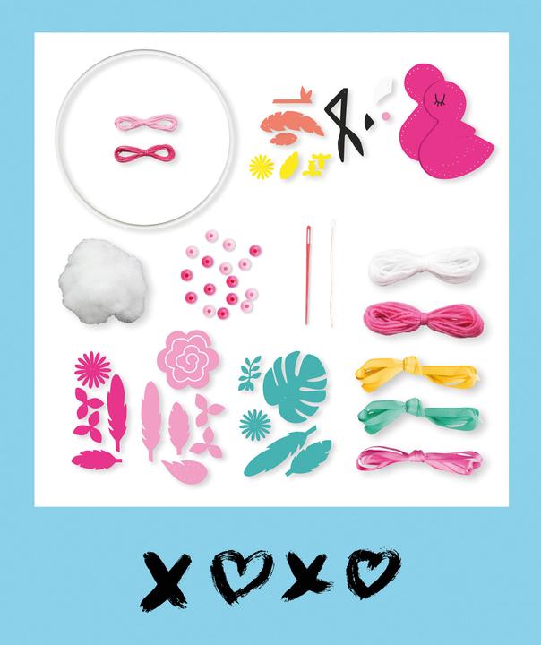 Actual product image Lena Dream catcher flamingo