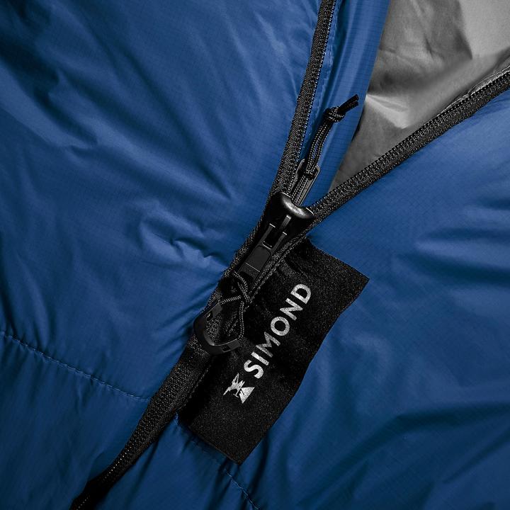 Actual product image Simond Mumienschlafsack koppelbar kompakt Trekking - MT500 15 °C Kunstfaser (44 cm)