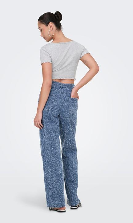 Produktbild Only ONLAMAYA Hohe Taille Weiter Beinschnitt Jeans Jeans mit weitem Bein (W28/L32)
