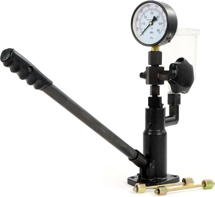 Produktbild Wiltec Diesel Einspritzdüsentester Einspritzdüsen Prüfgerät Manometer Injektor