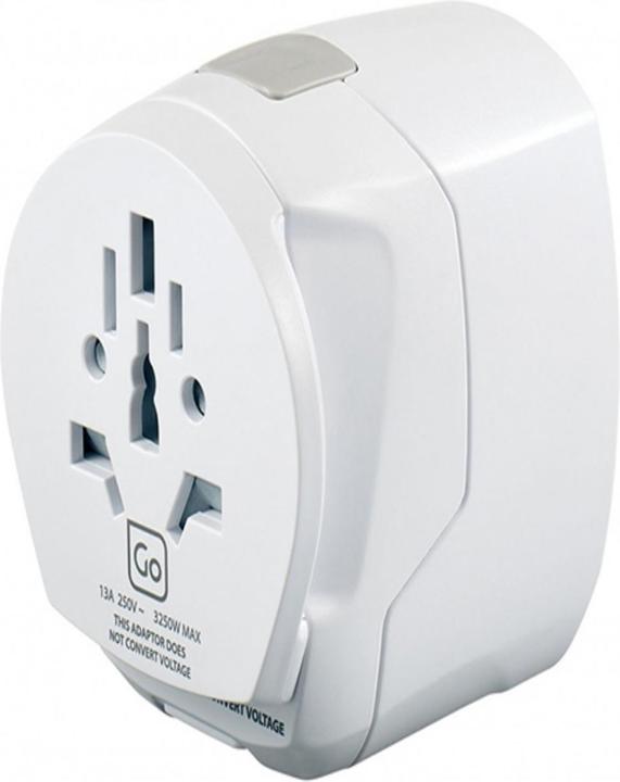 Image du produit Go Travel Worldwide Adaptor + USB Earthed
