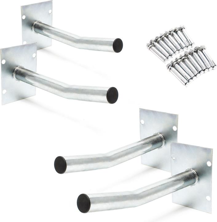 Actual product image Wiltec 4x car tyre wall holder