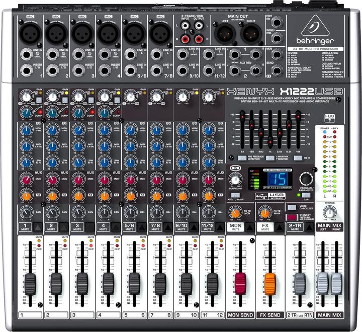 Produktbild Behringer Xenyx X1222usb (Studio- und Livemixer)