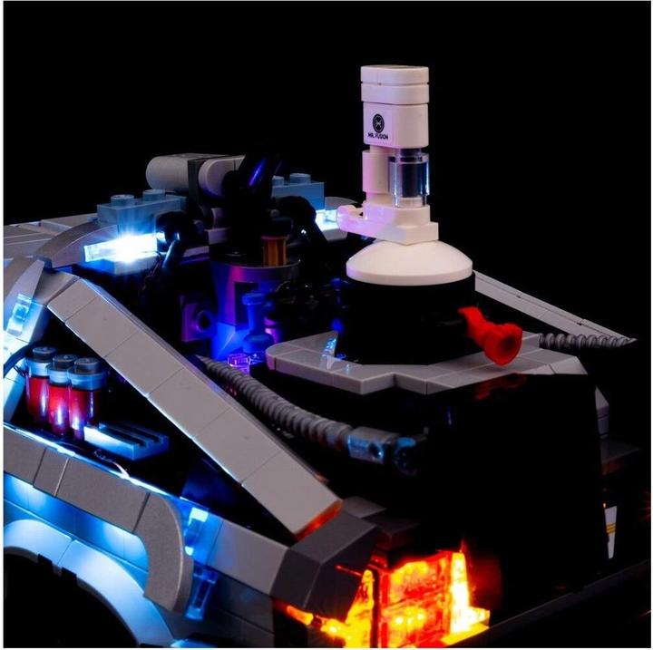 Produktbild Light my bricks LED Licht Set für LEGO Die Zeitmaschine aus Zurück in die Zukunft