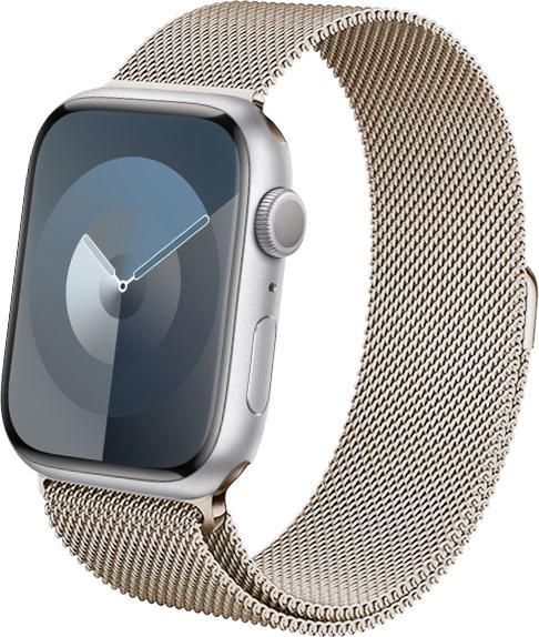 Image du produit Crong Milano Steel – Edelstahlarmband für Apple Watch 42/44/45/49 mm (Champagner) (Acier inoxydable)