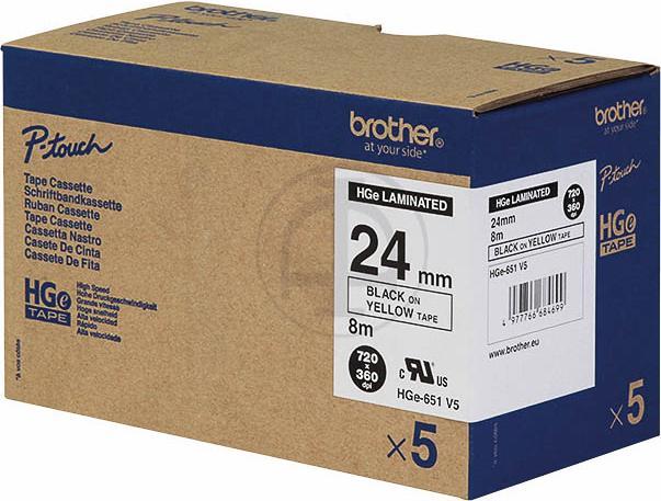 Immagine prodotto Brother P-Touch (2.40 cm, Nero)