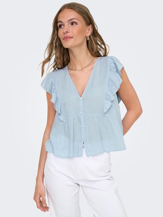 Image du produit Only Normal geschnitten V-Ausschnitt Top Top (XS)