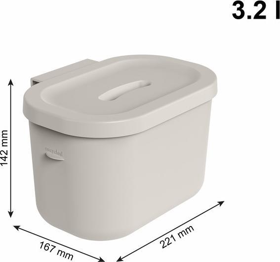 Image du produit Rotho Babydesign Wickeltisch-Organizer KAYO Cappuccino