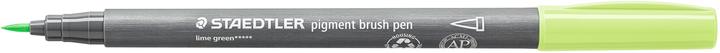 Immagine prodotto Staedtler Penna a pennello a pigmenti verde lime (Verde lime, 1 x)