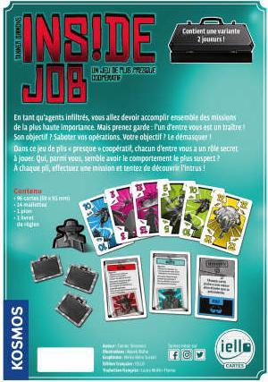 Actual product image Iello Inside Job (French)