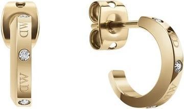 Actual product image Daniel Wellington NadÄasové pozlacené kruhy s krystaly Classic Lumine DW00400350