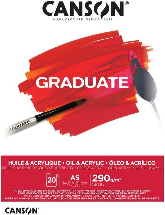 Actual product image Canson Graduate Oil and Acrylic A5 (A5)