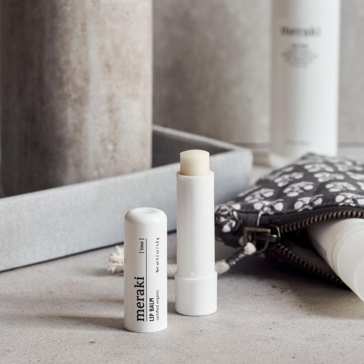 Actual product image Meraki Lip Balm, Lime
