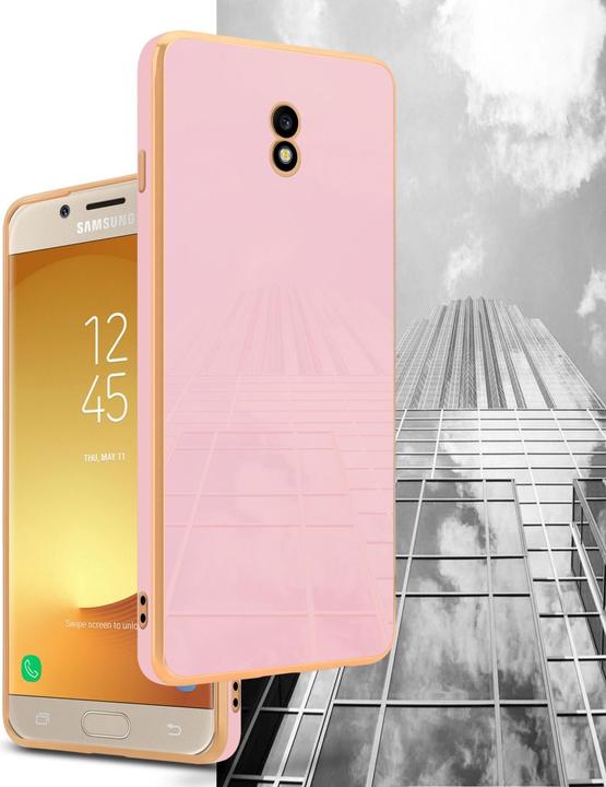 Immagine prodotto Cadorabo Custodia per Samsung Galaxy J7 2017 in TPU con protezione della fotocamera Stile LM130 (Samsung Galaxy J7 2017)