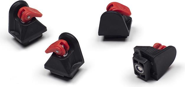 Actual product image Aclam Fast Fastener: 4 units (1 pedal) - Red (Instrument foot pedal)