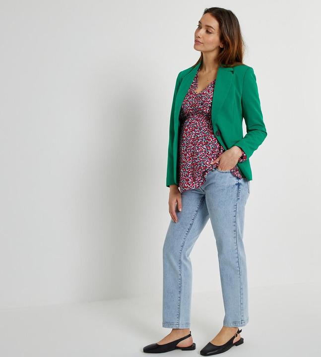 Image du produit La Redoute Collections Jeans de grossesse droit avec un empiècement extensible à la taille (26)
