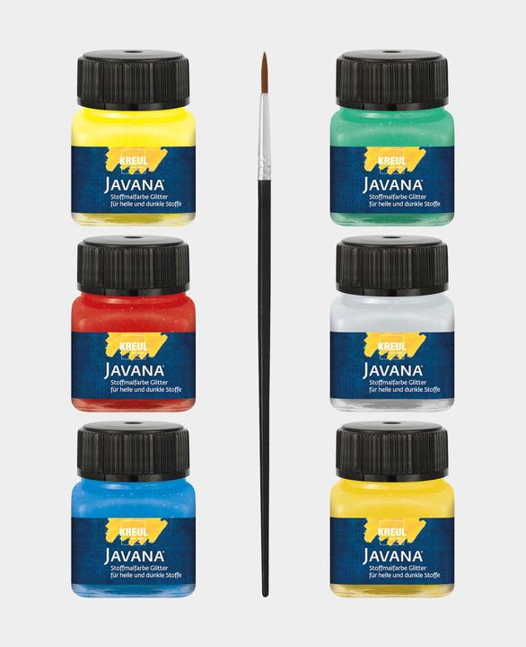 Actual product image Kreul JAVANA Glitter (Multicoloured, 50 ml)