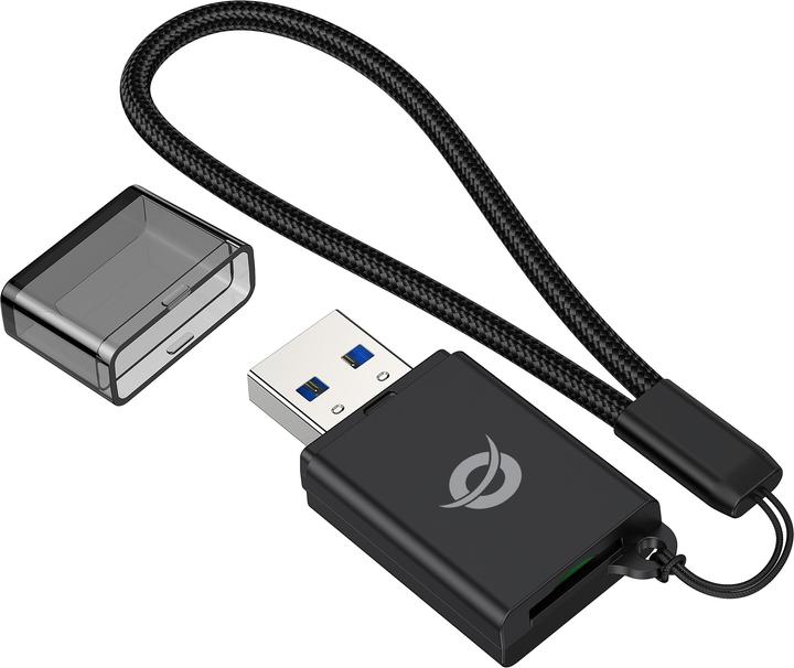 Image du produit Conceptronic Lecteur de cartes USB-A -> Micro SD/TF 3.0 noir (USB)