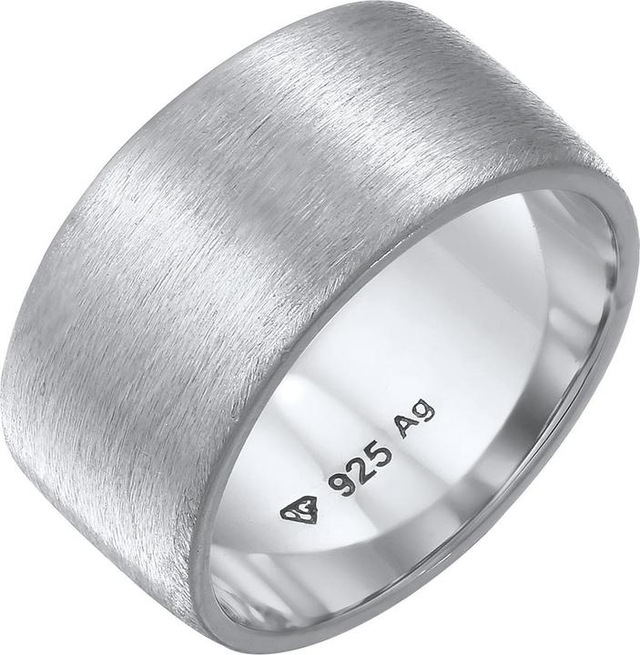 Actual product image Elli Bandring Matt Gebürstet (58, 925 Silver)