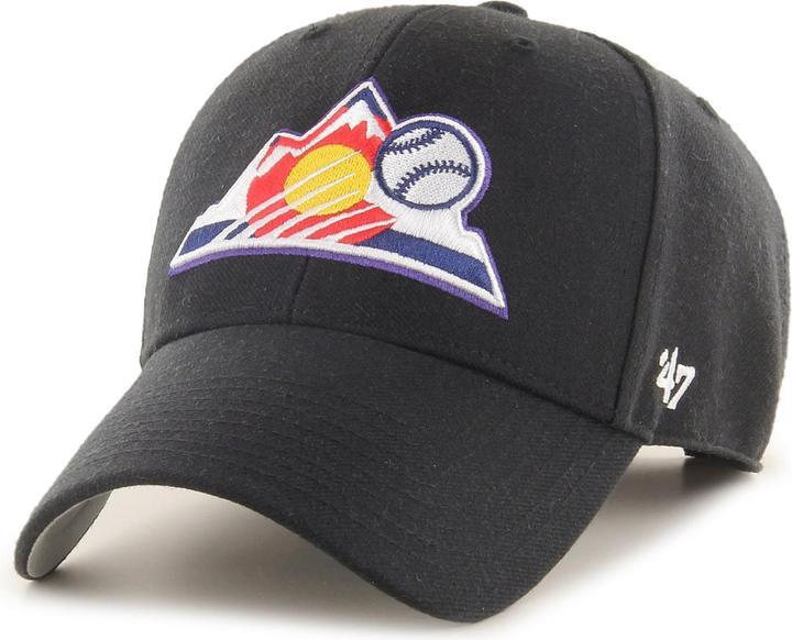47 Brand Relaxed Fit MLB Colorado Rockies (One Size)