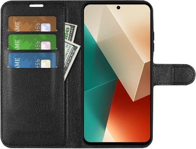 Immagine prodotto MU Classic Serie di copertine per libri in pelle Litchi (Xiaomi Redmi Note 13 5G)