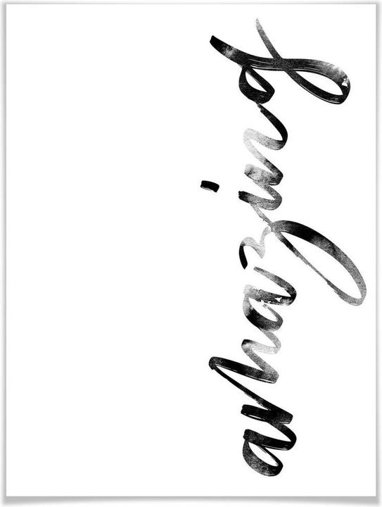 Actual product image Trenddeko Amazing (30 x 40 cm)