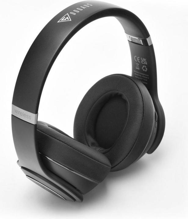 Image du produit Doqaus Casque filaire sans fil bluetooth VOGUE 9 2in1 noir (18 h, Sans fil)