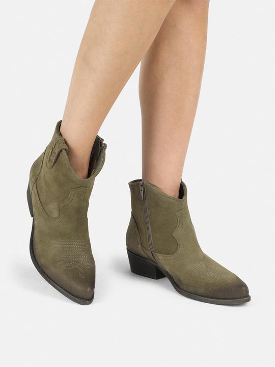 Produktbild Felmini Die Wide Cowboy-Stiefelette aus Marvin-Leder ist eine trendige und bequeme Wahl. Diese weite (40)