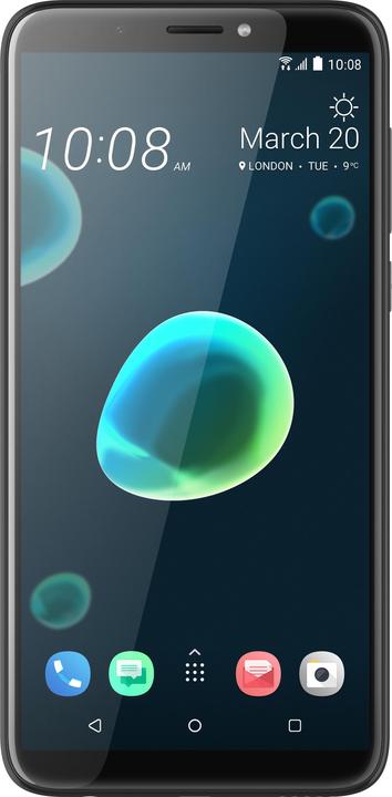 Produktbild HTC Desire 12+ (32 GB, Cool Black, 6", Dual SIM + SD, 13 Mpx, 4G)