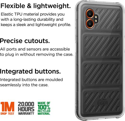Actual product image Eiger Grip Case Xcover 7 Pro cl (Samsung Galaxy Xcover 7)