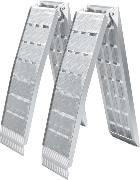 Produktbild Wiltec 2xAuffahrrampe 228cm 1360kg Quad ATV faltbar Auffahrschiene Alu Rampe