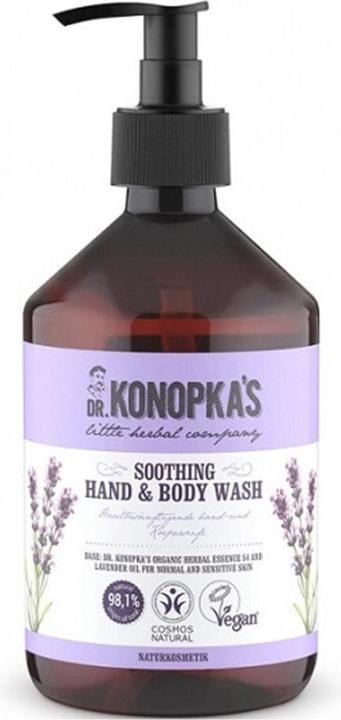 Actual product image Dr. Konopka's Soothing Hand and Body Wash 500ml (500 ml)