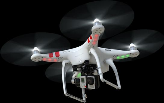 Produktbild DJI Phantom 2 mit Zenmuse H3-3D Gimbal (20 min, 1242 g)