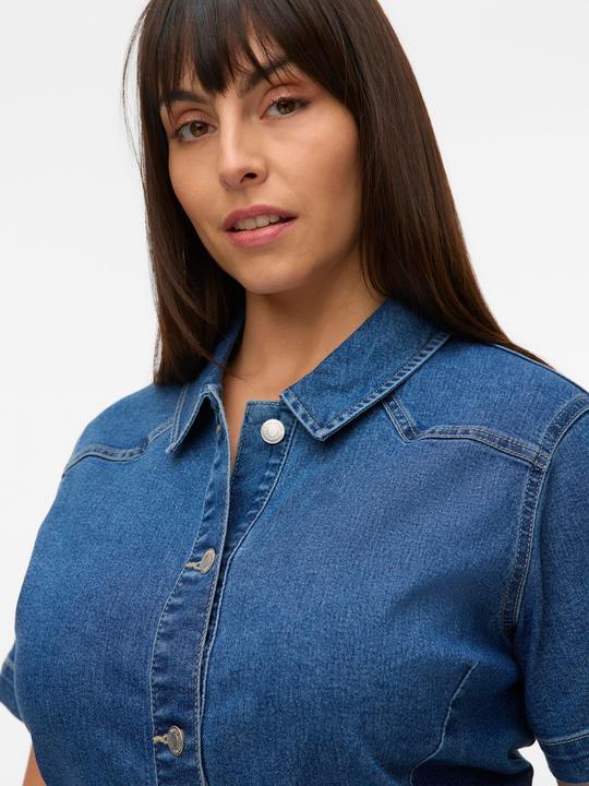 Actual product image Vero Moda VMCAMANDA Kurzes Kleid Jeanskleid (48)